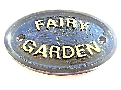 Fairy Garden Fence Wall Or Garden Wall Plaque Wall Sign For Your Secret Friends • £5.99