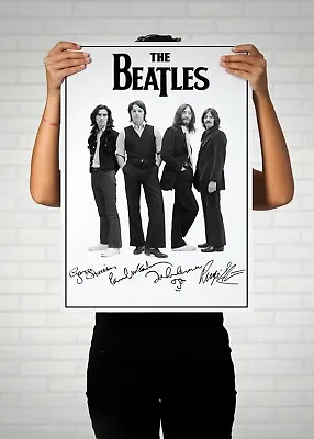 $49.05 • Buy The Beatles Autographed Poster Print. Great Memorabilia Poster