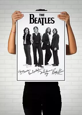 $49.05 • Buy The Beatles Autographed Poster Print. Great Memorabilia Poster