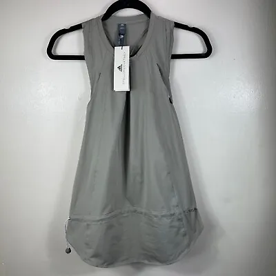 Adidas Stella McCartney Gray Soft Tank Top Womens Size Extra Small New W/ Tags • $29.90