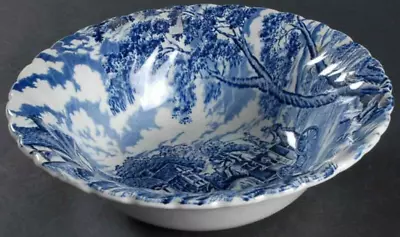 Myott Royal Mail Staffordshire England Blue 8  Vegetable Bowl;  New; Excellent • $24.95