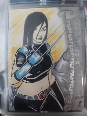 2012 Marvel Premier X-23 Base Sketch Card Boo (?) Artist 1/1 • $395