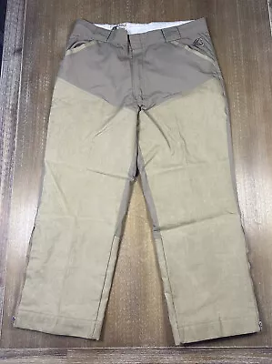 Game Winner Brush Pants Sz 36x29 (Measured) Zip Up Side Quail Unlimited Hunting • $24.99