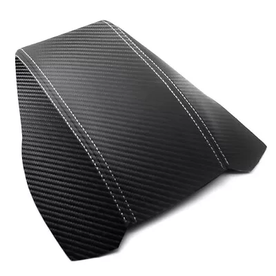 Carbon Texture Leather Center Console Armrest Lid Cover For Skoda Octavia 07-14 • $10.99