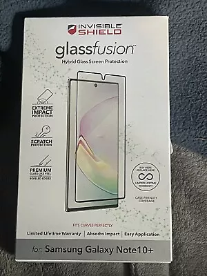 $7.95 • Buy ZAGG Invisible Shield Glassfusion Screen Protector For Samsung Galaxy Note 10+