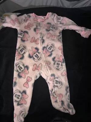 Baby Girl Clothes New Disney Baby 3-6 Month Rose Minnie Mouse Outfit • $4