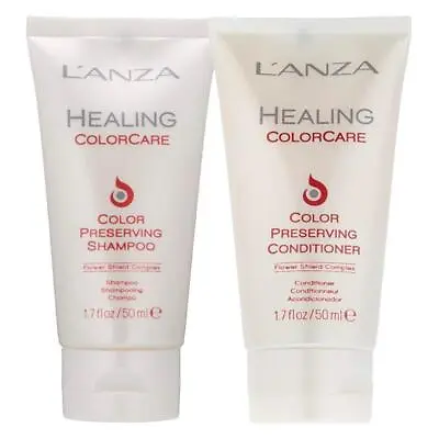 L'Anza Healing ColorCare Shampoo & Conditioner Travel Set / Plane Safe • £19.95