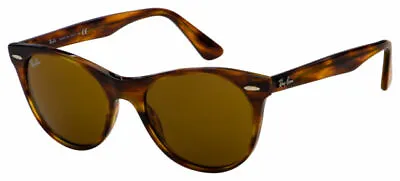 Ray-Ban Wayfarer II Classic Men's Phantos Sunglasses - Striped Havana Frame With • $79.99