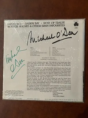 Michael O'Dea's Irish Favorites SIGNED AUTOGRAPHED 1977 17000 Vinyl 12'' • $19.99