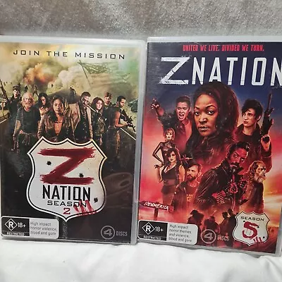 Z Nation Seasons 2 And 5 Total Of 8 Discs  • $29