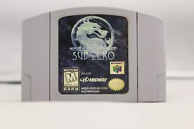 Mortal Kombat Mythologies Sub-Zero - N64 Game • $38.49