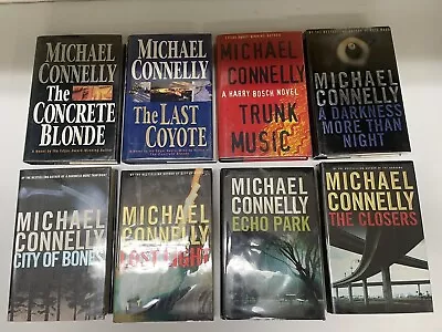 Michael Connelly 19 Books- HUGE 18 SIGNED Concrete Blond & MORE Bosch  • $140