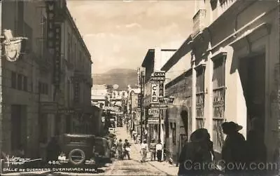 Mexico RPPC CuernavacaMO Guerrero Street Morelos Kodak Mexicana Ltd. Postcard • $14.99