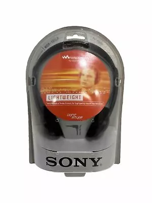 Vintage 2002 OEM Sony Walkman Headphones MDR-101LP Stereo Lightweight New/Sealed • $29.99