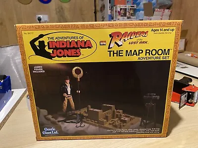 Indiana Jones Raiders Of The Lost Ark Map Room Adventure Set Kenner SDCC New • £300