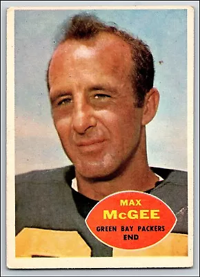 1960 Topps #55 Max McGee EX • $8.99