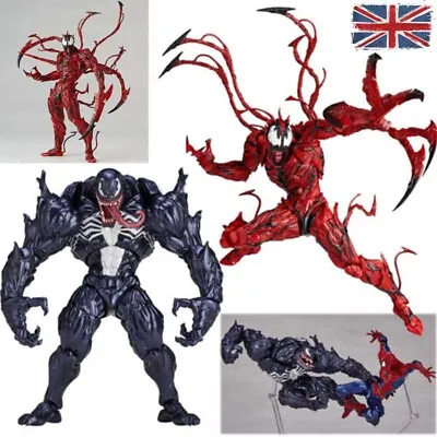 £20.39 • Buy Spiderman Serie Venom & Carnage Action Figure Kid PVC Model Marvel Xmas Toy Gift