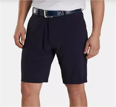 FootJoy Men's Performance 9  Lightweight Golf Shorts Navy W34 #23938     X61 • $44.99