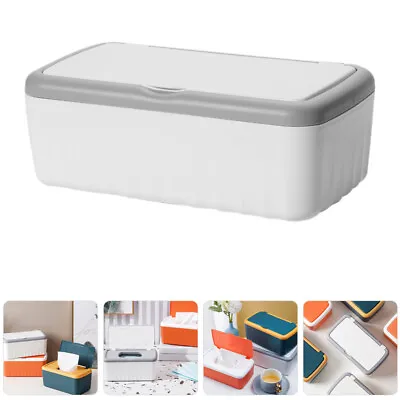 Multi-use Convenient Wipes Container Modern Style Tissue Box For Outdoor • £10.72