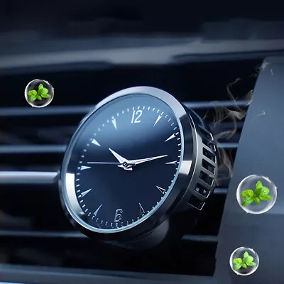 Car Clock Air Freshener Solid Perfume Fragrance Diffuser Air Vent Clip Magnetic • $16.75