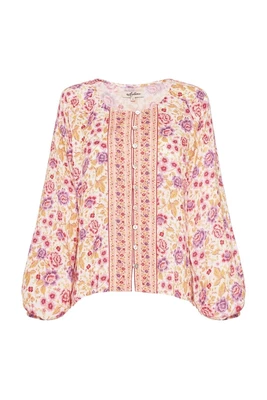 $40 • Buy Arnhem Harmony Blouse | Lilac | Size 8