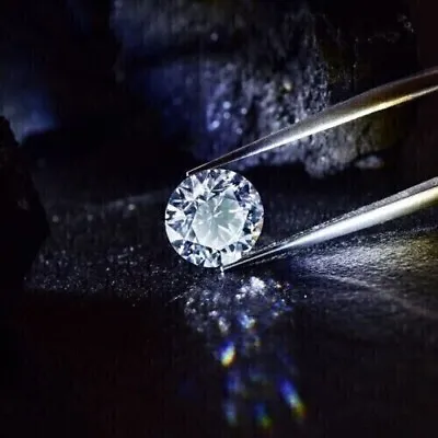 3 Ct Natural Diamond Round Cut D Grade VVS1 +1 Free Gift Rec Q11 • $67