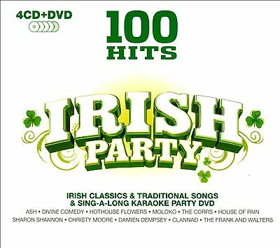 Various Artists : 100 Hits: Irish Party CD Box Set 5 Discs (2010) Amazing Value • £4.45