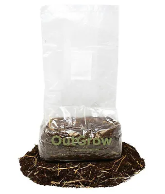 50/50 Straw And Horse Manure Compost Mushroom Substrate 25 Pound Bulk Discount • $82.31
