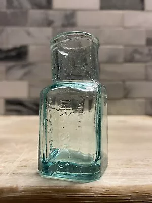 A.Trasks Magnetic Ointment 1890’s Aqua Medicine Bottle • $12