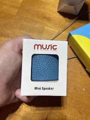 Portable Micro SD TF USB Mini Stereo Bluetooth Music Speaker Blue • $5.77