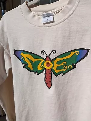 Moe. Rainbow Moth Long Sleeve T-Shirt Unisex Size Medium Tee Jam Band • $20