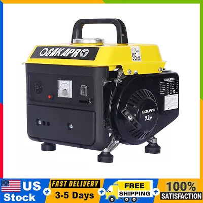 Portable 900W Low Noise Gas Powered Generator 2-Stroke Generator RV Home Camping • $199.99