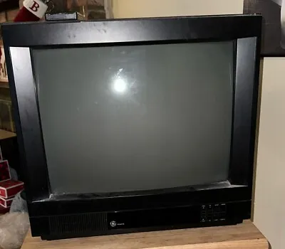 General Electric Vintage Television Set Color Tv 19” 20gt405a • $165
