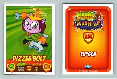 Dizzee Bolt - Moshi Monsters Mash Up! Series 2 Topps 2011 Trading Card • $1.23