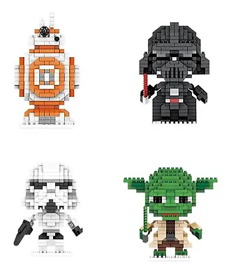 Star Wars Nanoblock Compatible Models MICRO BRICK Building Blocks Gift Present • £10.95