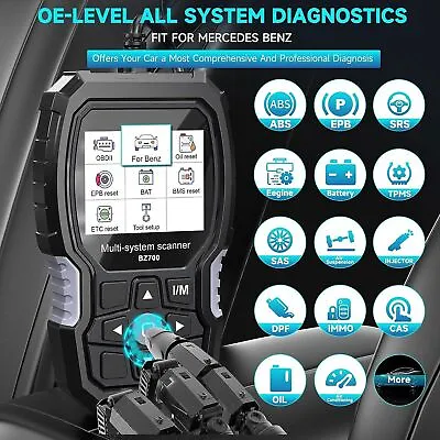 OBD2 Scanner Fit For Mercedes Benz Sprinter Smart Car All System Diagnostic Tool • $89