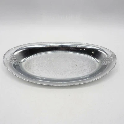 $14.99 • Buy Krome Kraft Farber Bros. Stainless Dish Tray Vintage