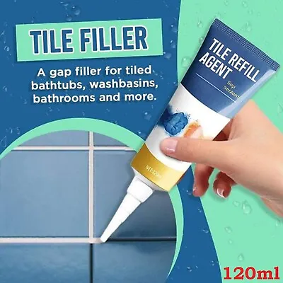 Tile Grout Pen Repair Wall Gap Refill Refresher Marker Agent Waterproof Sealer • $12.79