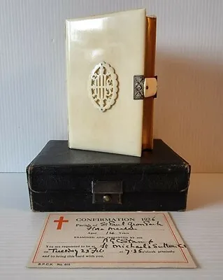 £55 • Buy C.1926 / BOOK OF COMMON PRAYER / BIBLE INT / LEATHER CASE! / 