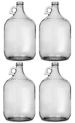 Glass Jug 1 Gallon Carboy Fermenter (Pack Of 4) • $44.54