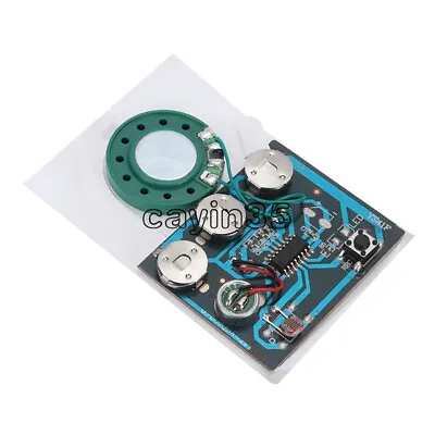 £2.98 • Buy NEW 30s Greeting Card Recordable Voice Chip Music Box Sound Module DIY Musical