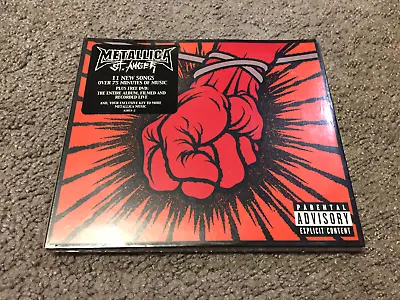 Metallica: St. Anger 2013 Blackened Sealed Heavy Metal Reissue CD + DVD • $18