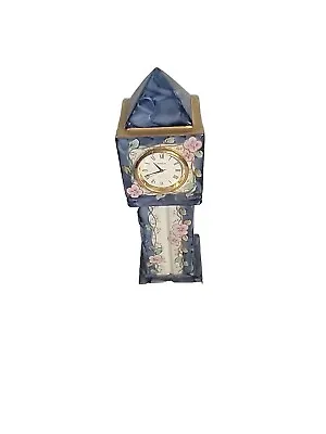 Vintage Limoges Hand Painted Floral Clock Tower • $40