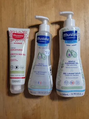 Mustela Baby 3 Piece Baby Skincare Gift Set With Stretch Mark Cream  • $16.95