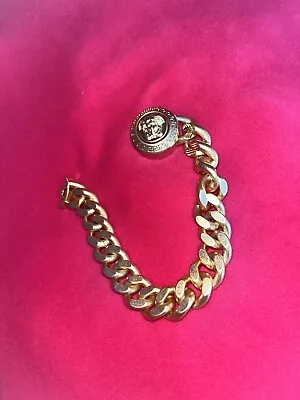 Versace Chunky Chain Medusa Bracelet • $250
