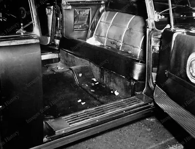 $15.99 • Buy 8x10 Print John F. Kennedy Bloodstained Limousine After Assassination 1963 #BISS