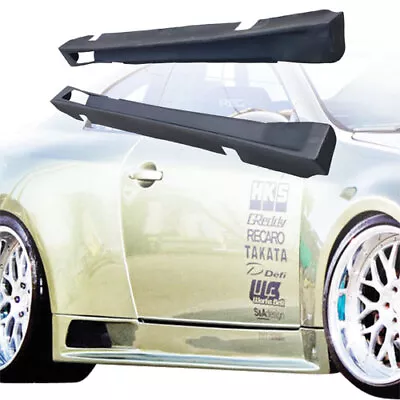 VSaero FRP APBR Wide Body Side Skirts Coupe 2dr Coupe For G35 Infiniti 03-06 Vs • $418