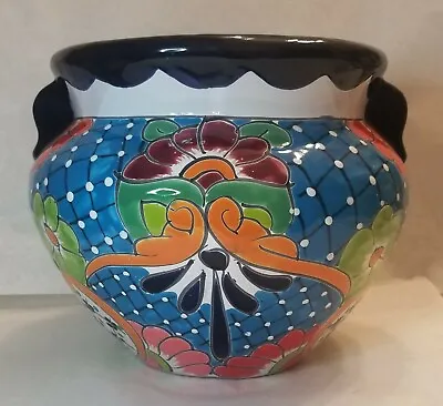 *Beautiful* Mexican Talavera Pottery BEAN POT  Large • $66.99