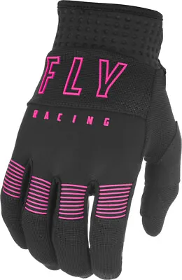 Fly Racing F-16 MX Motocross Offroad Men's Neon Black And Pink Gloves • $16.99