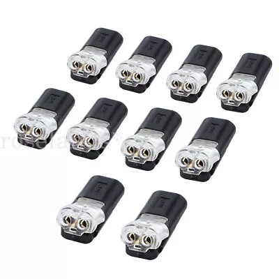 10-30x 12V 2 Pin Cable Wire Connector Plug Waterproof Sealed For Electrical Car • $7.73